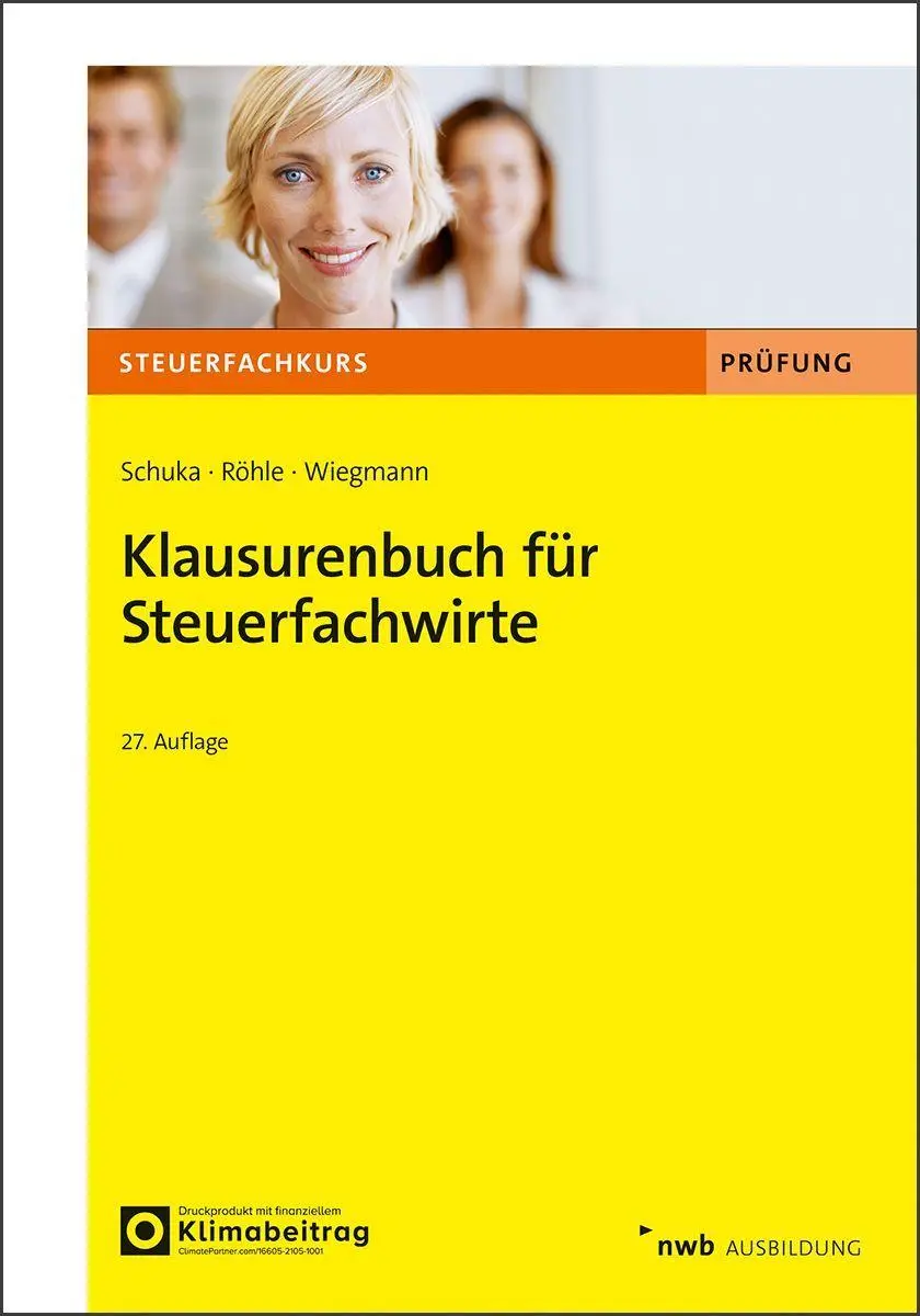 Cover: 9783482678578 | Klausurenbuch für Steuerfachwirte | Volker Schuka (u. a.) | Buch | IX