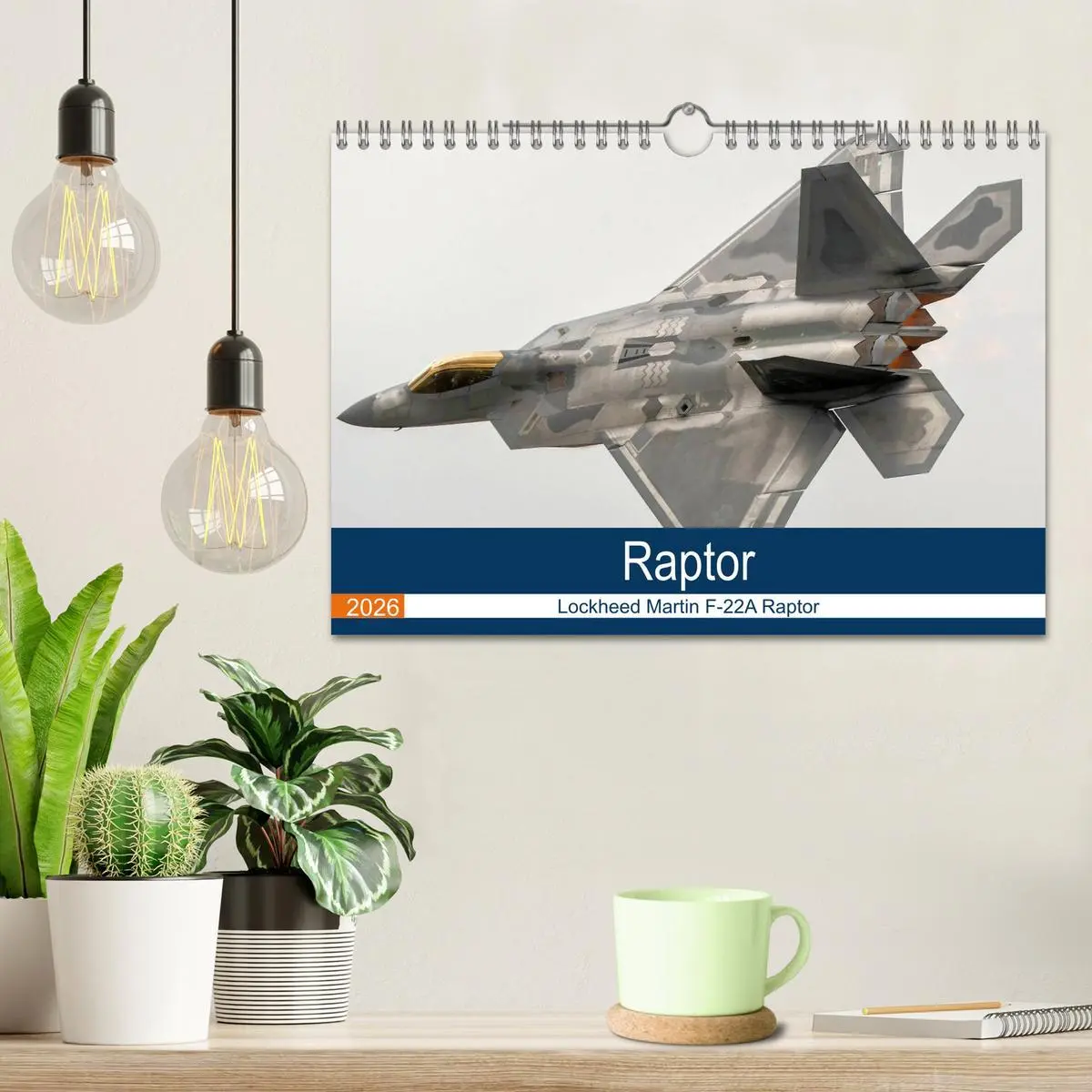 Bild: 9783516568578 | Lockheed Martin F-22A Raptor (Wall Calendar 2026 DIN A4 landscape),...