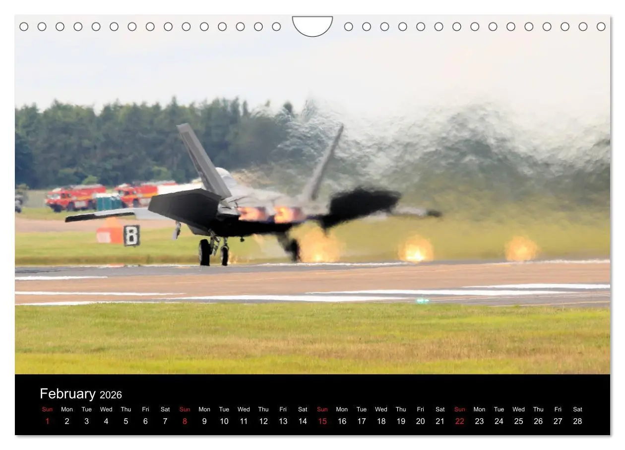 Bild: 9783516568578 | Lockheed Martin F-22A Raptor (Wall Calendar 2026 DIN A4 landscape),...