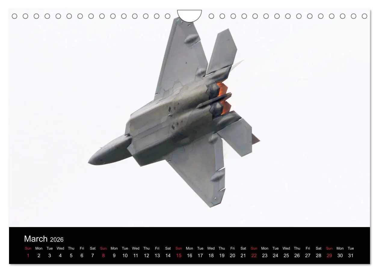 Bild: 9783516568578 | Lockheed Martin F-22A Raptor (Wall Calendar 2026 DIN A4 landscape),...