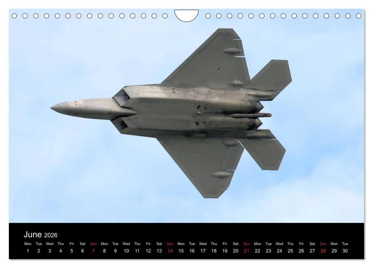 Bild: 9783516568578 | Lockheed Martin F-22A Raptor (Wall Calendar 2026 DIN A4 landscape),...