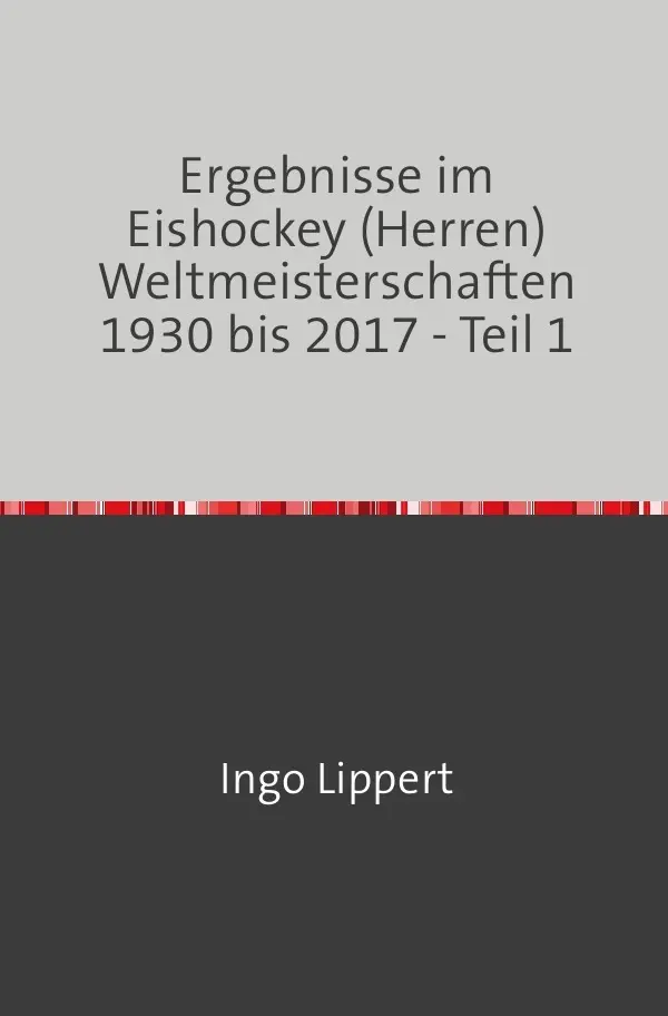 Cover: 9783745018578 | Sportstatistik / Ergebnisse im Eishockey (Herren)...