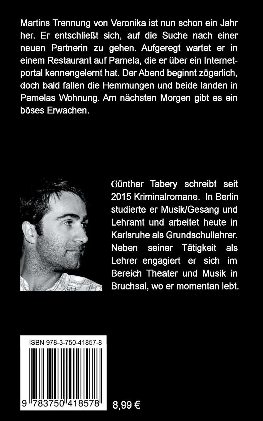 Rückseite: 9783750418578 | Mörderische Drinks | Günther Tabery | Taschenbuch | 176 S. | Deutsch