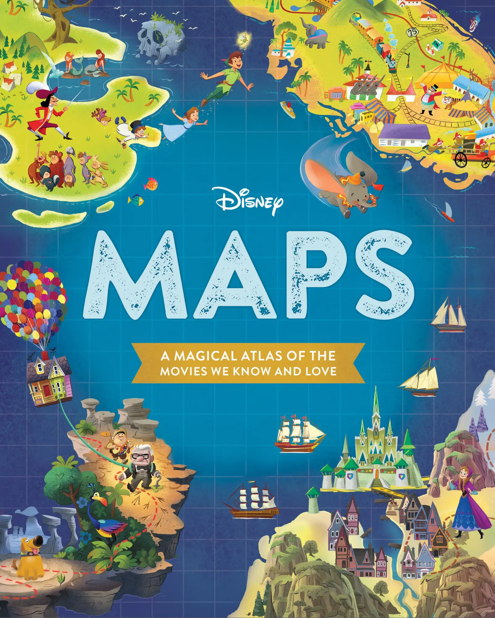 Cover: 9781368018678 | Disney Maps | A Magical Atlas of the Movies We Know and Love | Books