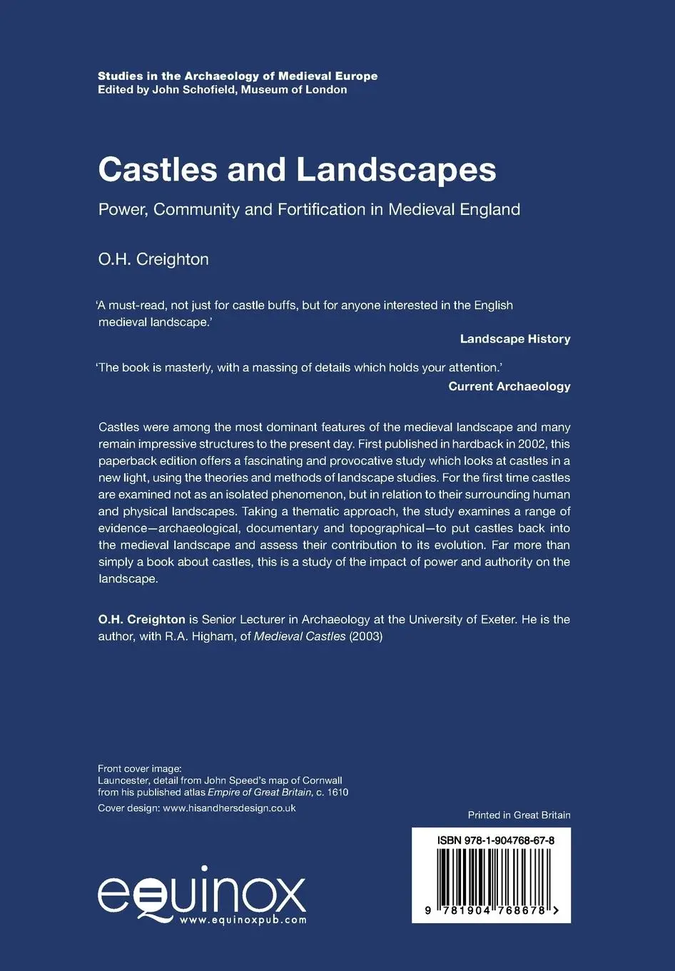 Rückseite: 9781904768678 | Castles and Landscapes | Creighton | Taschenbuch | Englisch | 2015