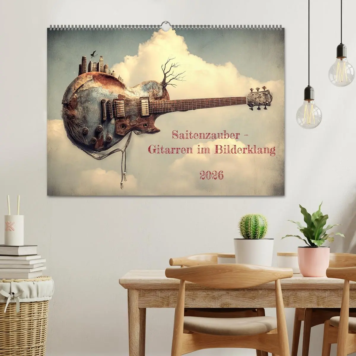 Bild: 9783516628678 | Saitenzauber - Gitarren im Bilderklang (Wandkalender 2026 DIN A2...
