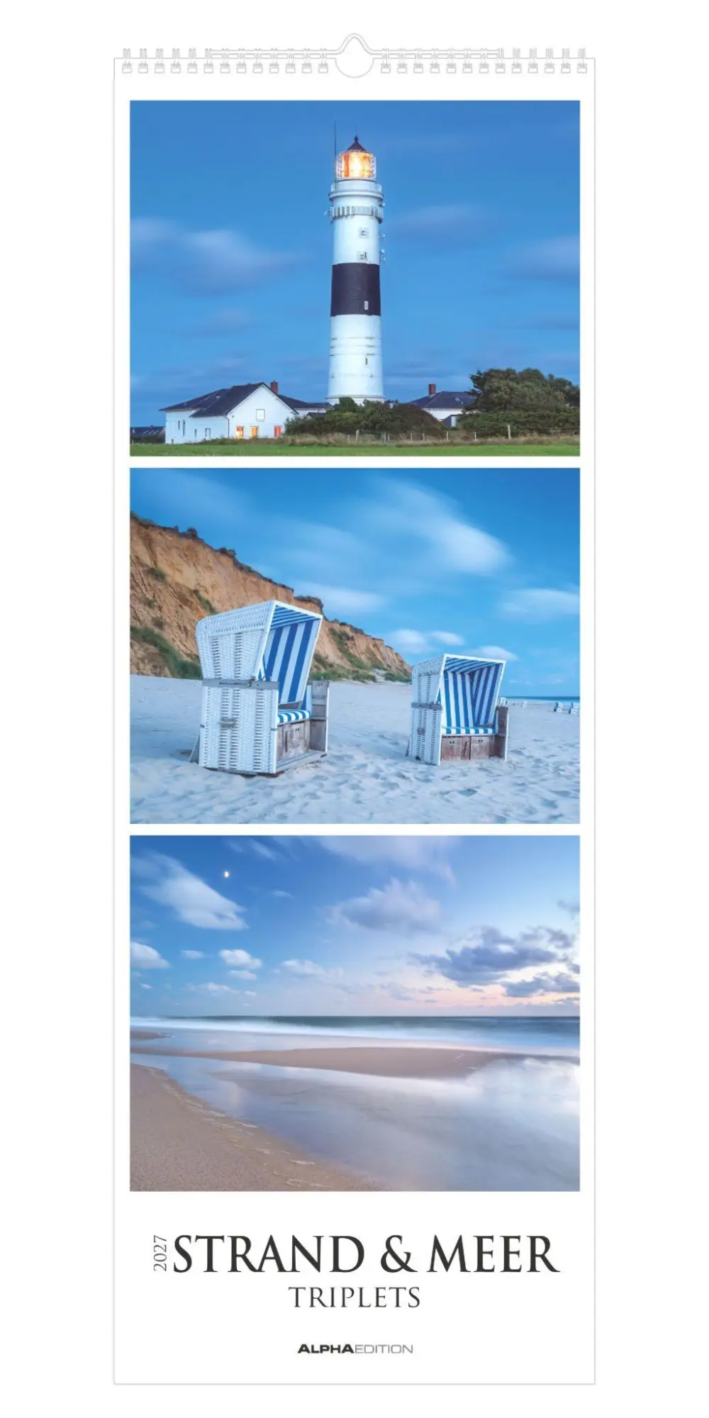 Cover: 4069095018778 | Strand &amp; Meer Triplets 2027 | Neumann Verlage GmbH &amp; Co KG | Kalender
