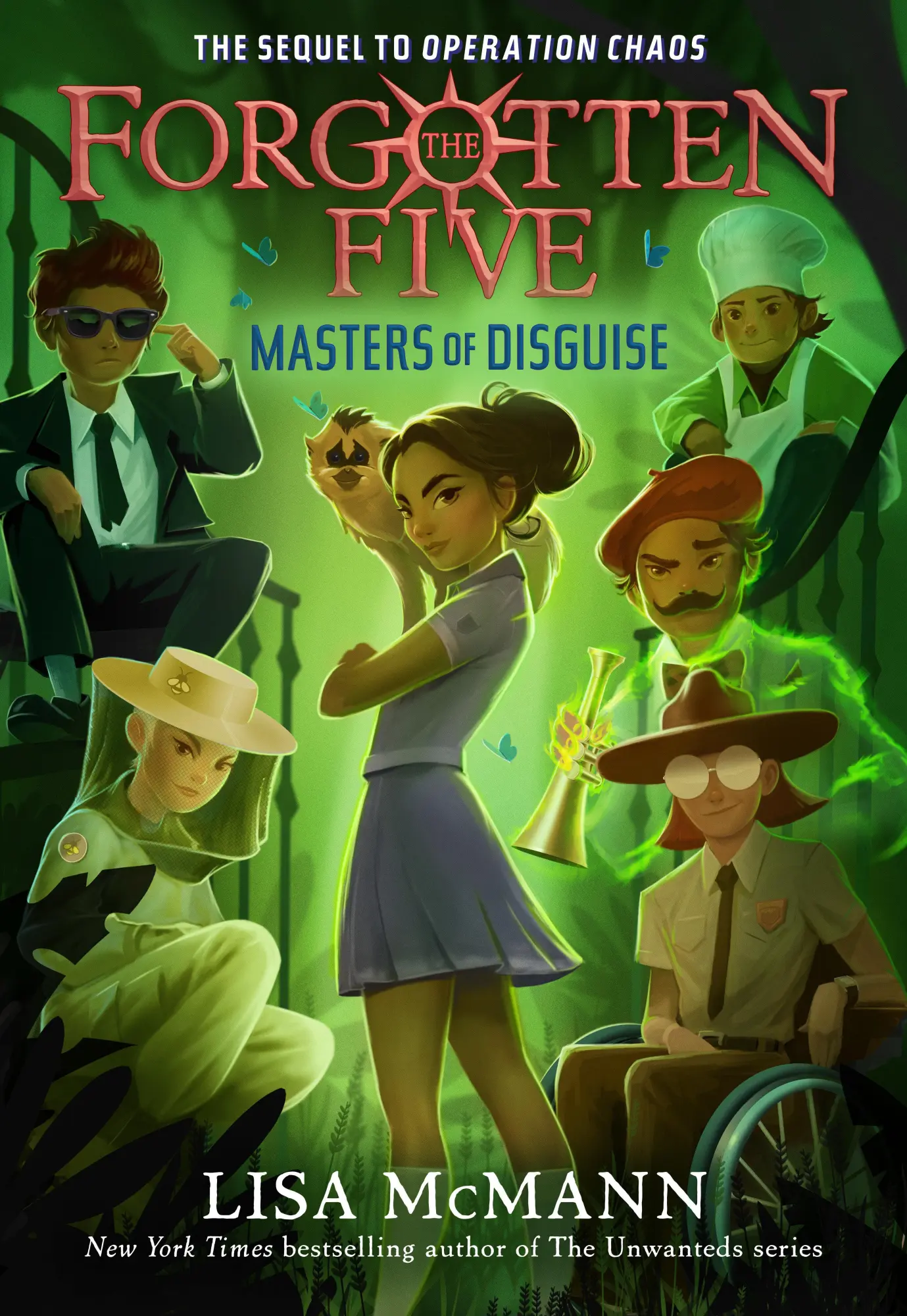 Cover: 9780593698778 | Masters of Disguise (the Forgotten Five, Book 6) | Lisa McMann | Buch