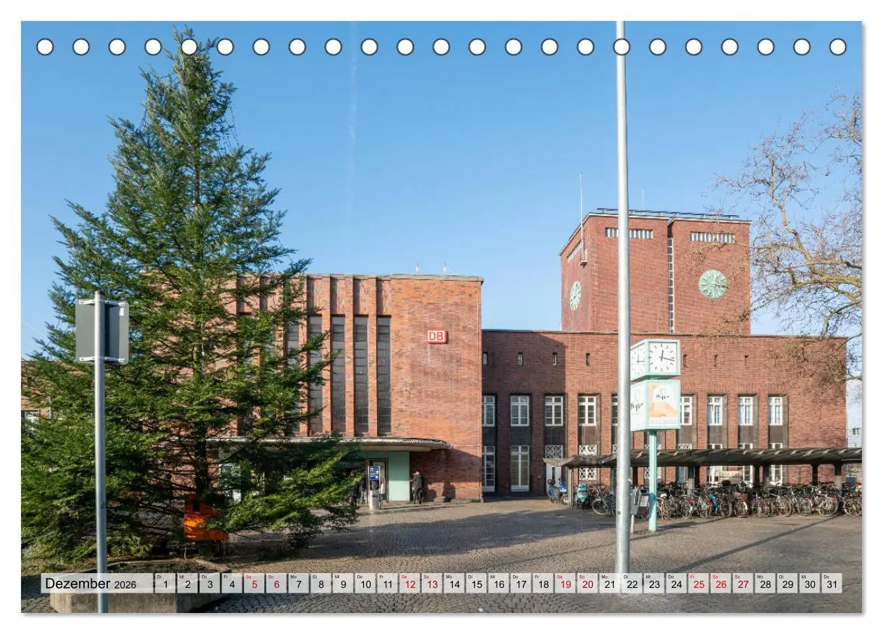 Bild: 9783457528778 | Bahnhöfe im Ruhr-Revier (Tischkalender 2026 DIN A5 quer), CALVENDO...