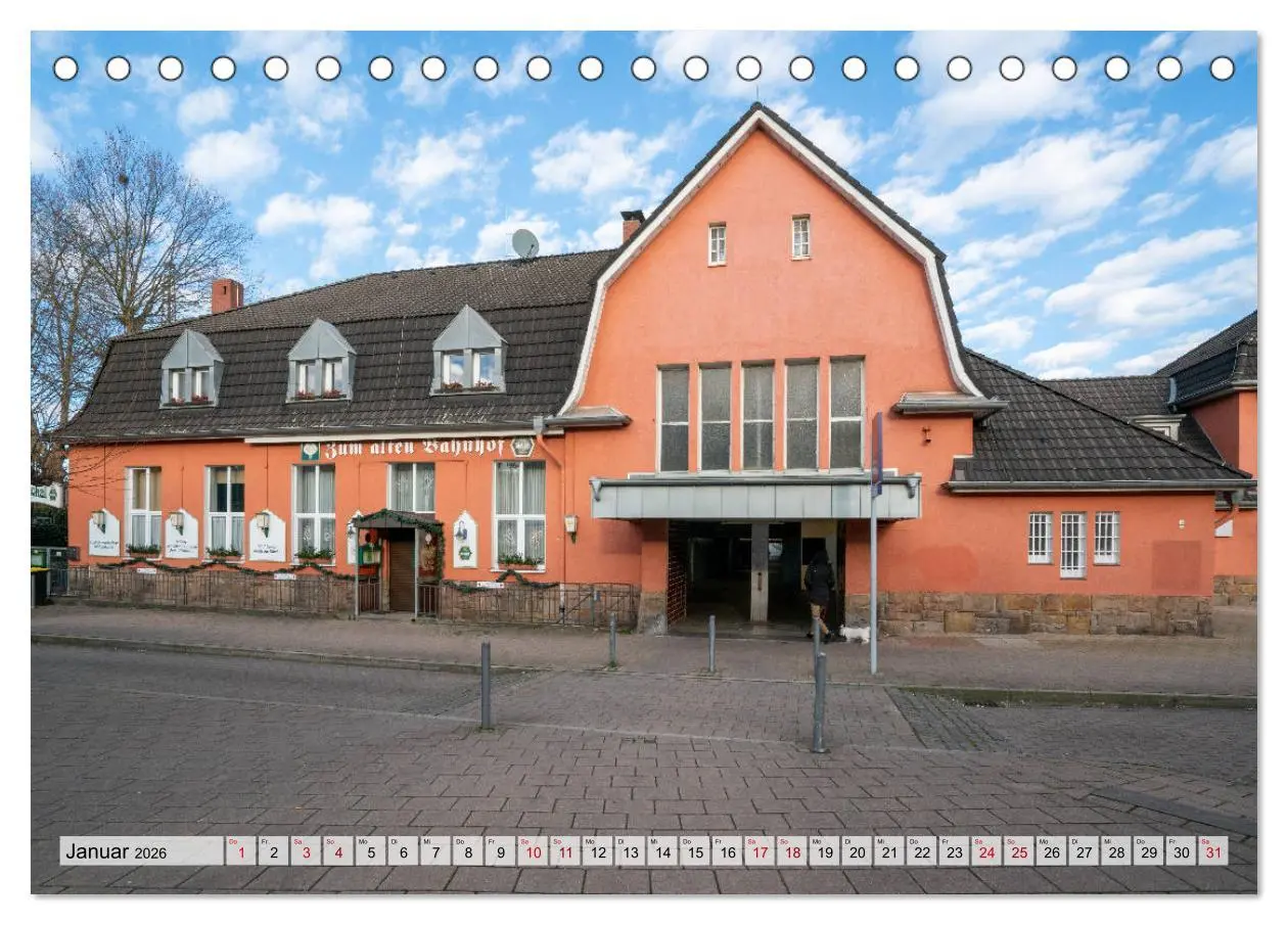 Bild: 9783457528778 | Bahnhöfe im Ruhr-Revier (Tischkalender 2026 DIN A5 quer), CALVENDO...