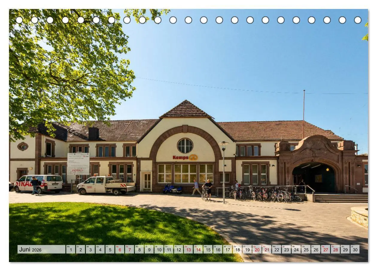 Bild: 9783457528778 | Bahnhöfe im Ruhr-Revier (Tischkalender 2026 DIN A5 quer), CALVENDO...