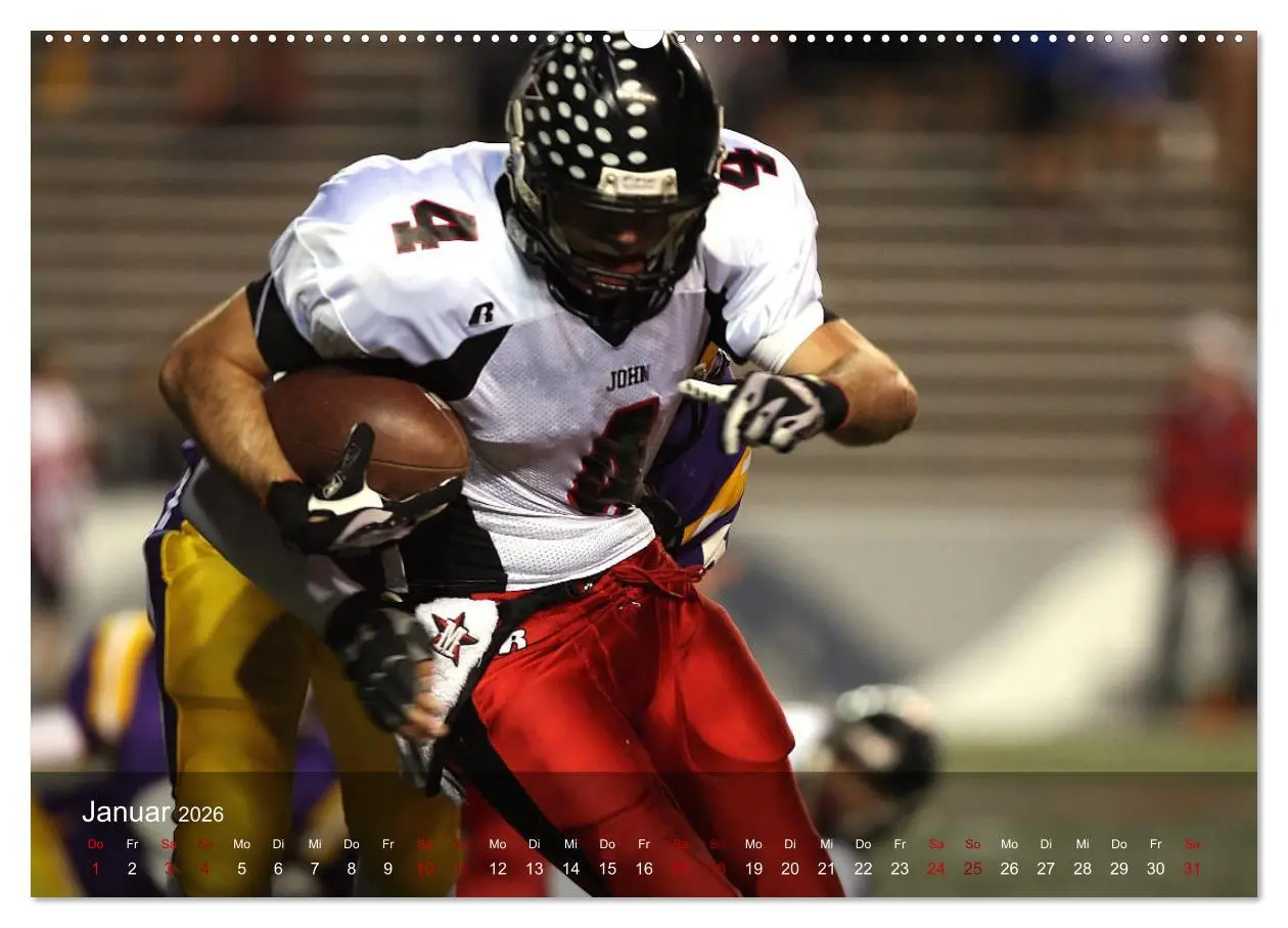 Bild: 9783457768778 | American Football - Touchdown (hochwertiger Premium Wandkalender...
