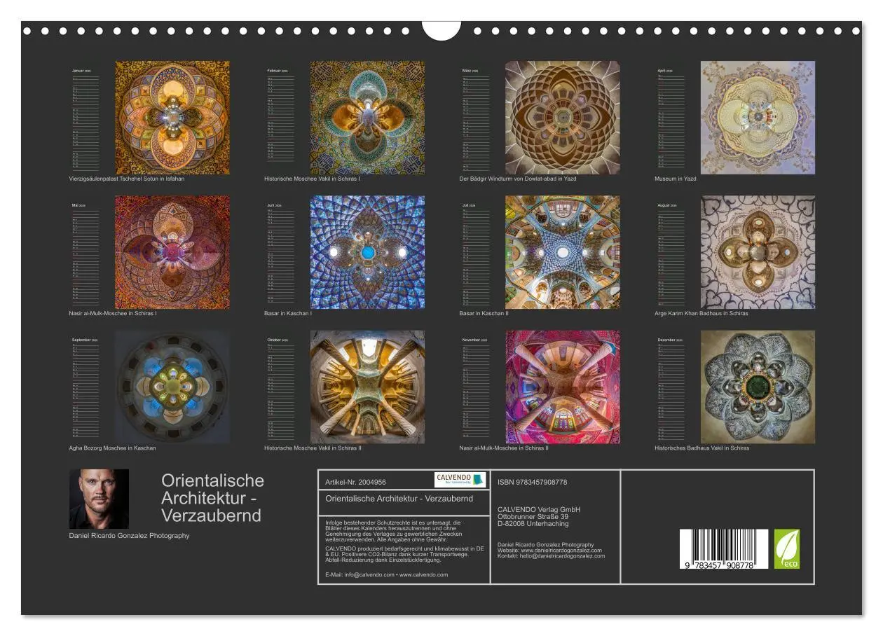 Bild: 9783457908778 | Orientalische Architektur - Verzaubernd (Wandkalender 2026 DIN A3...
