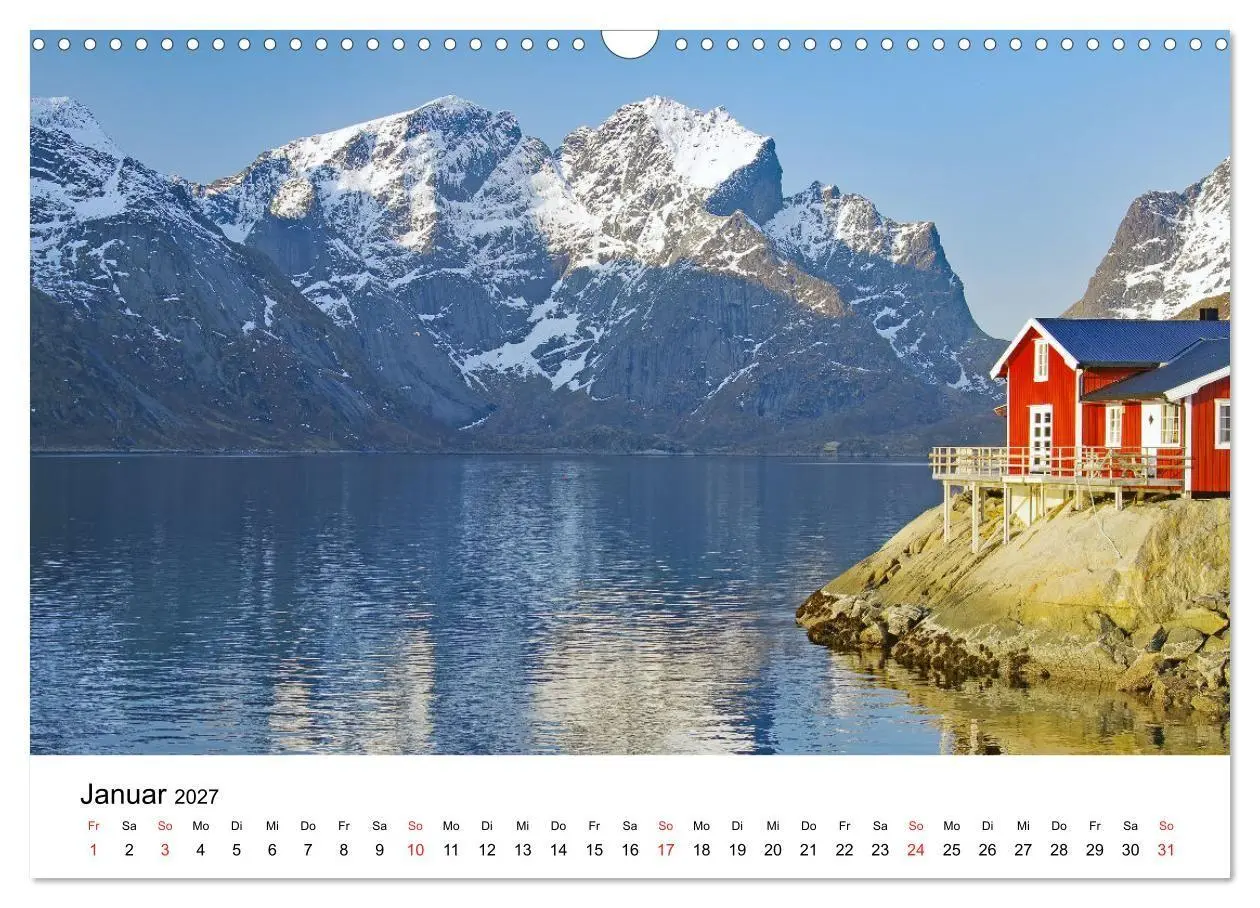 Bild: 9783594078778 | Norwegen 2027 - vom Fjord zum Fjell (Wandkalender 2027 DIN A3...
