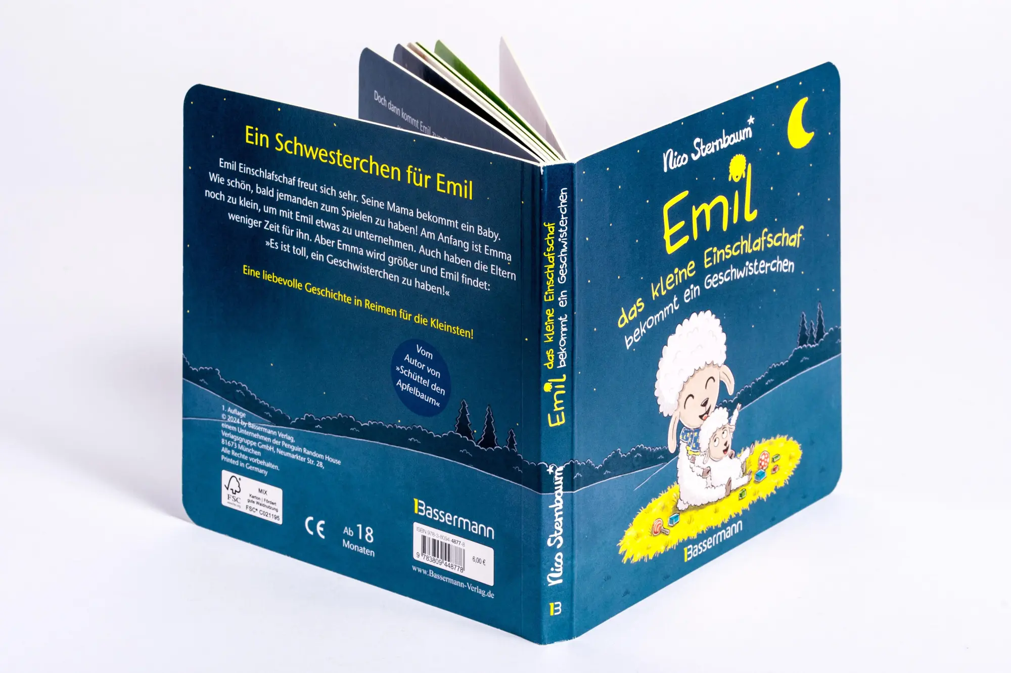 Bild: 9783809448778 | Emil das kleine Einschlafschaf bekommt ein Geschwisterchen | Sternbaum