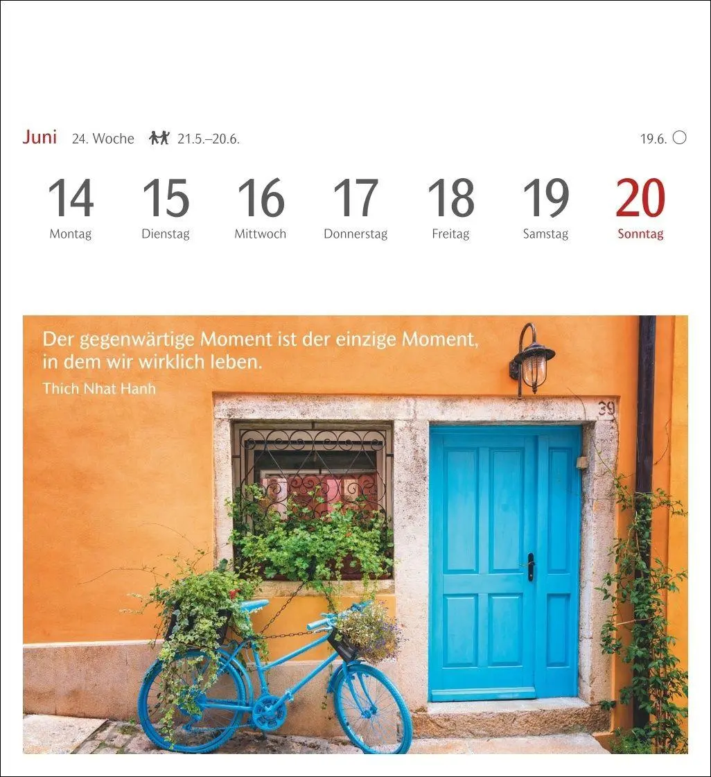 Bild: 9783840038778 | Momente des Glücks Postkartenkalender 2027 - Wochenkalender mit...