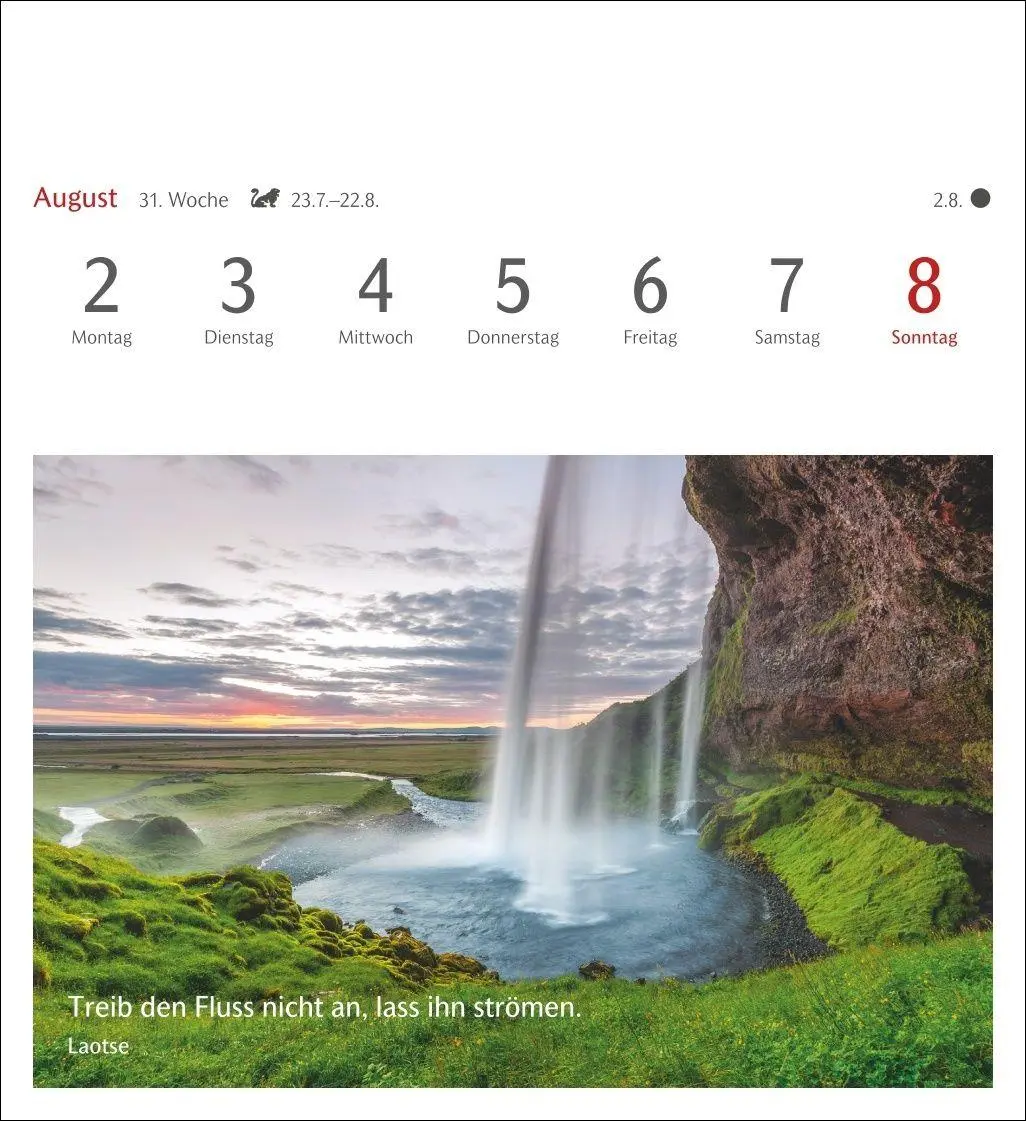 Bild: 9783840038778 | Momente des Glücks Postkartenkalender 2027 - Wochenkalender mit...