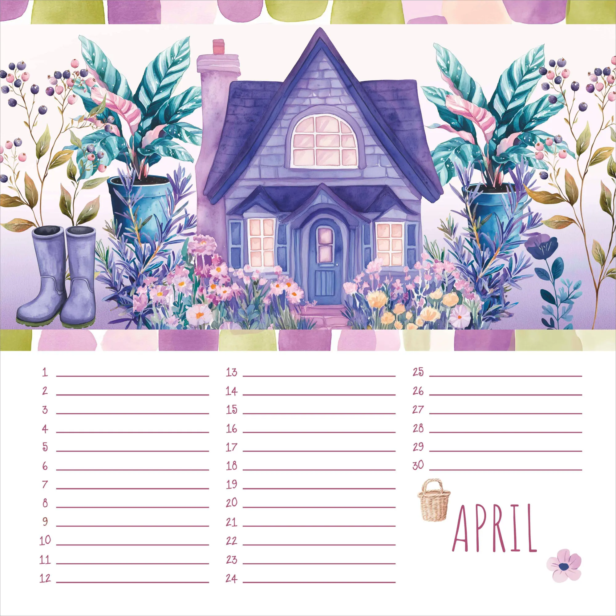 Bild: 4069095008878 | Home &amp; Garden - Geburtstagskalender | Kalender | 14 S. | Deutsch