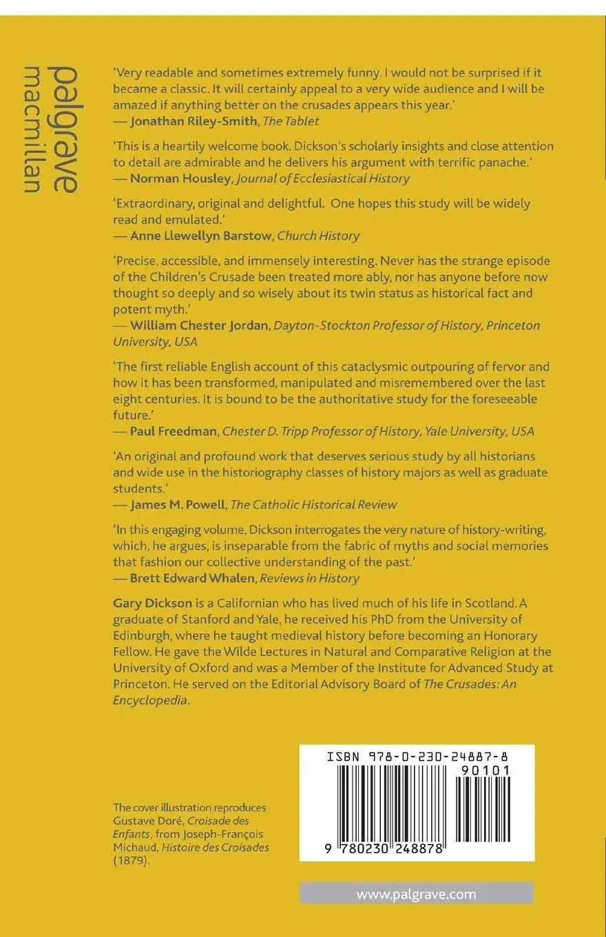 Rückseite: 9780230248878 | The Children's Crusade | Medieval History, Modern Mythistory | Dickson