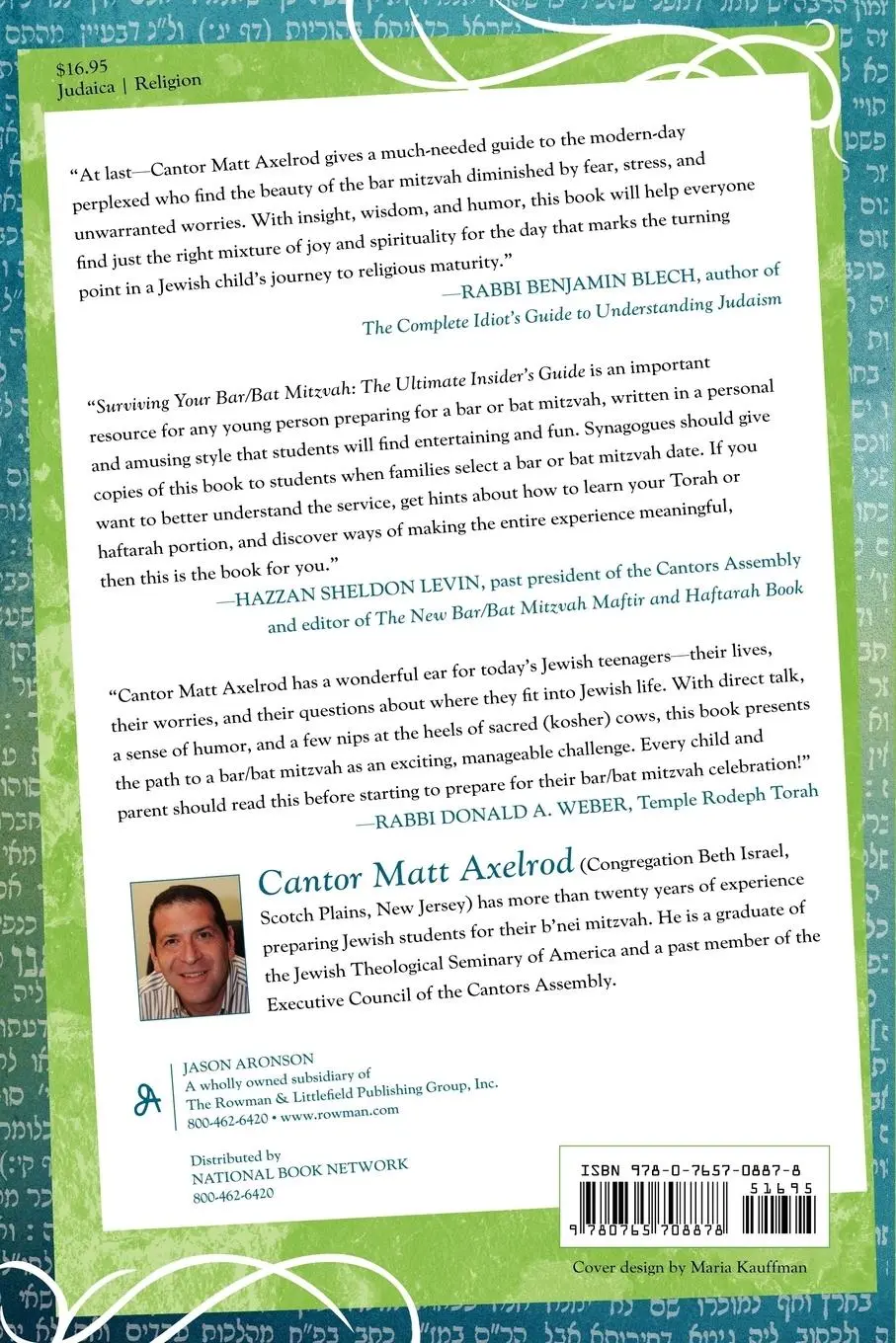 Rückseite: 9780765708878 | Surviving Your Bar/Bat Mitzvah | The Ultimate Insider's Guide | Buch