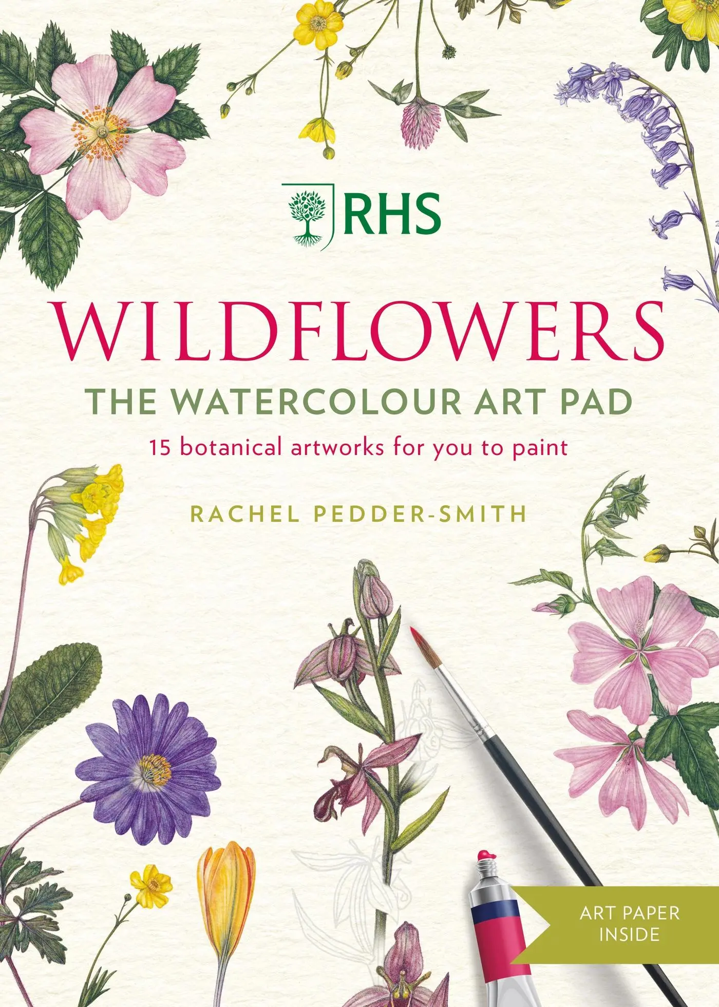 Cover: 9781784728878 | Rhs Wildflowers Watercolour Art Pad | Rachel Pedder-Smith | Buch