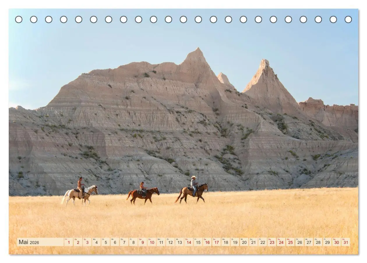 Bild: 9783457378878 | Sioux Im Lande von Sitting Bull (Tischkalender 2026 DIN A5 quer),...