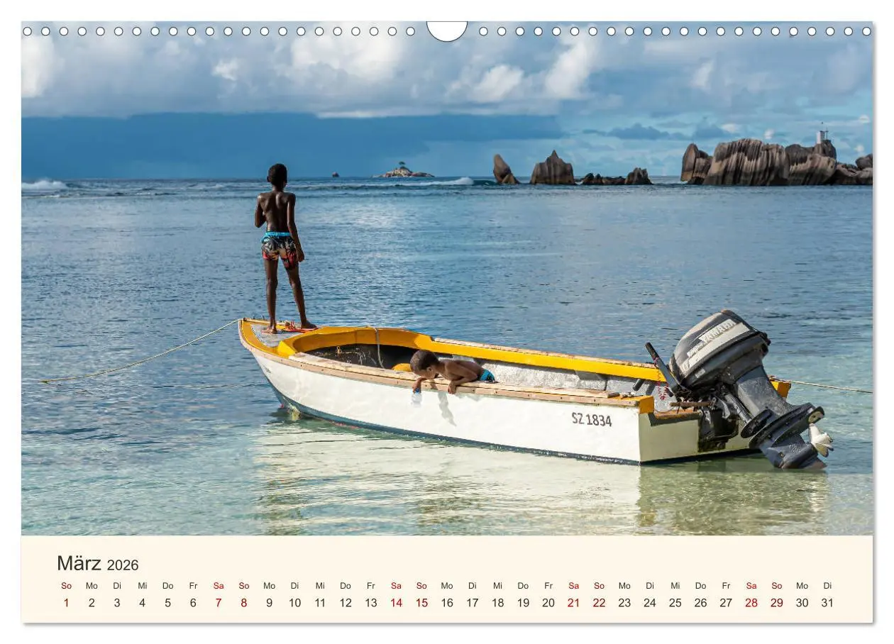 Bild: 9783457688878 | Sehnsucht Seychellen (Wandkalender 2026 DIN A3 quer), CALVENDO...