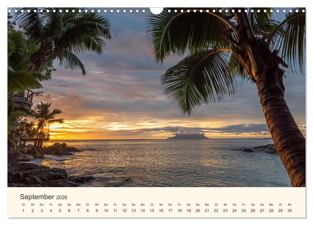 Bild: 9783457688878 | Sehnsucht Seychellen (Wandkalender 2026 DIN A3 quer), CALVENDO...