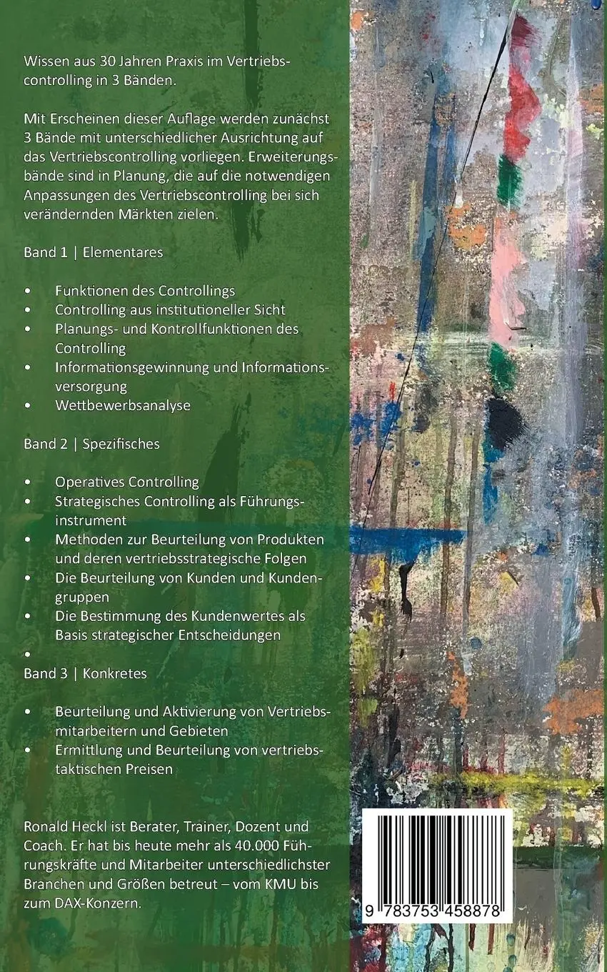 Rückseite: 9783753458878 | Vertriebscontrolling 4.1 | Band 3 Konkretes | Ronald Heckl | Buch