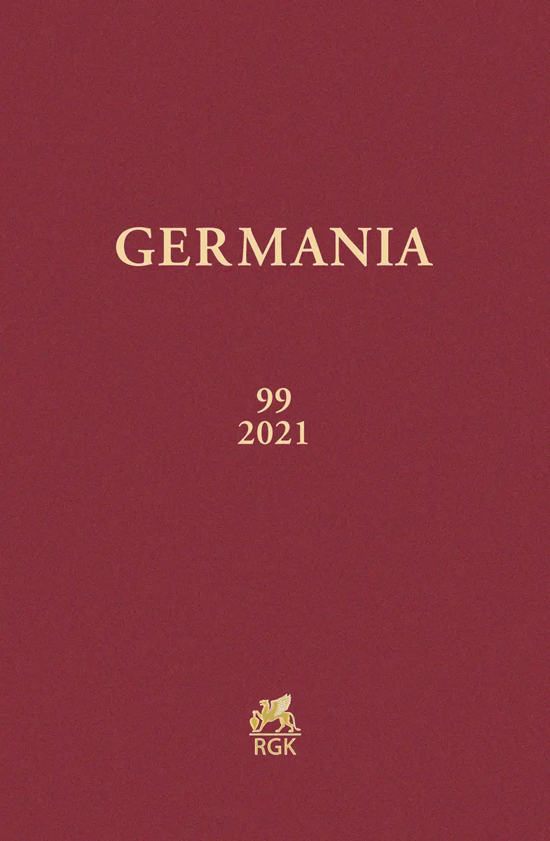 Cover: 9783786128878 | Germania 99/2021 | Buch | 365 S. | Deutsch | 2023 | Mann, Gebr. Verlag