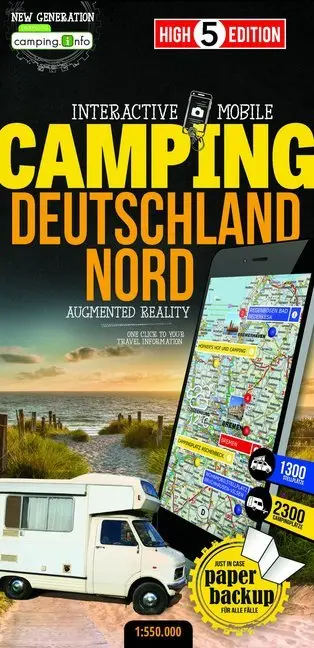Cover: 9783906908878 | High 5 Edition Interactive Mobile CAMPINGMAP Deutschland Nord....