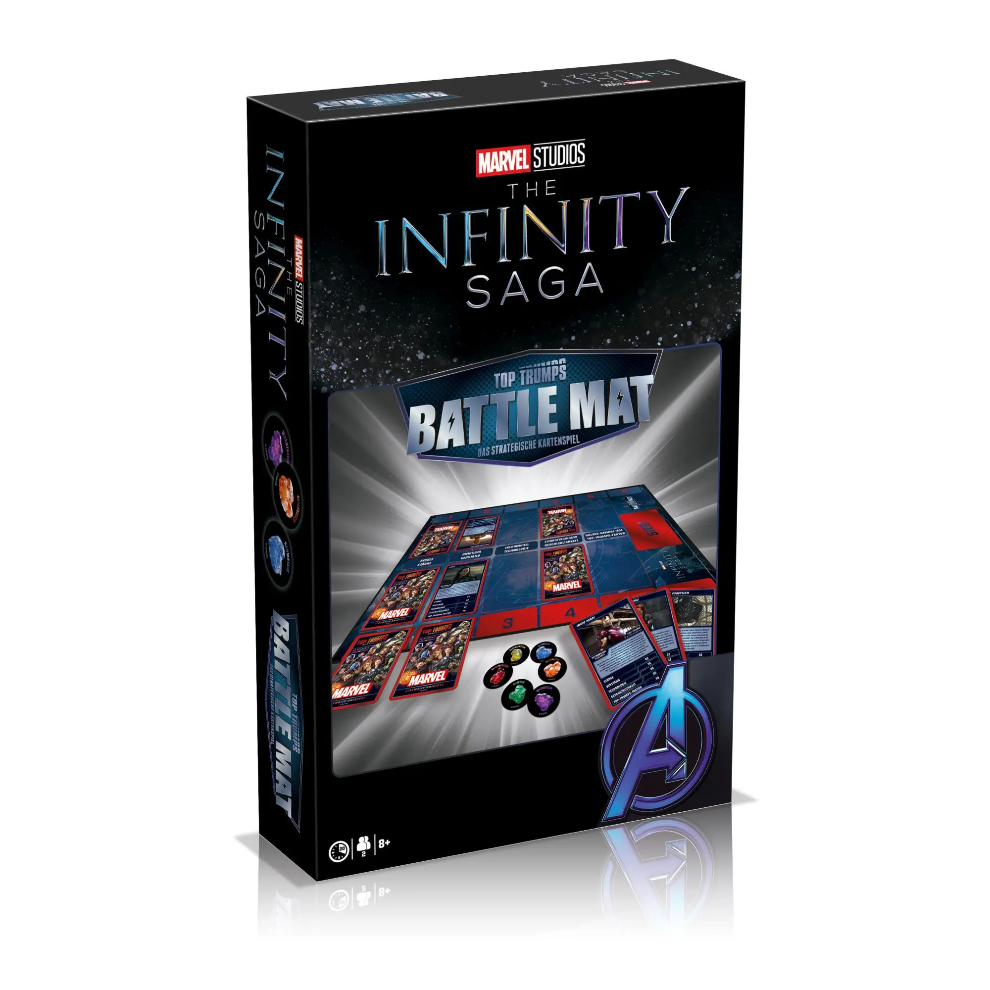 Cover: 4035576048978 | Top Trumps Battle Mat Marvel | Spiel | Deutsch | 2023 | Winning Moves