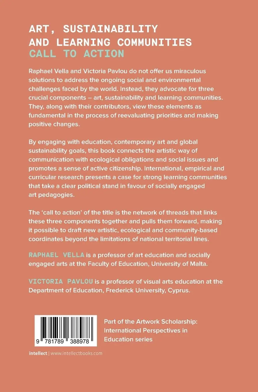 Cover: 9781789388978 | Art, Sustainability and Learning Communities | Call to Action | Buch