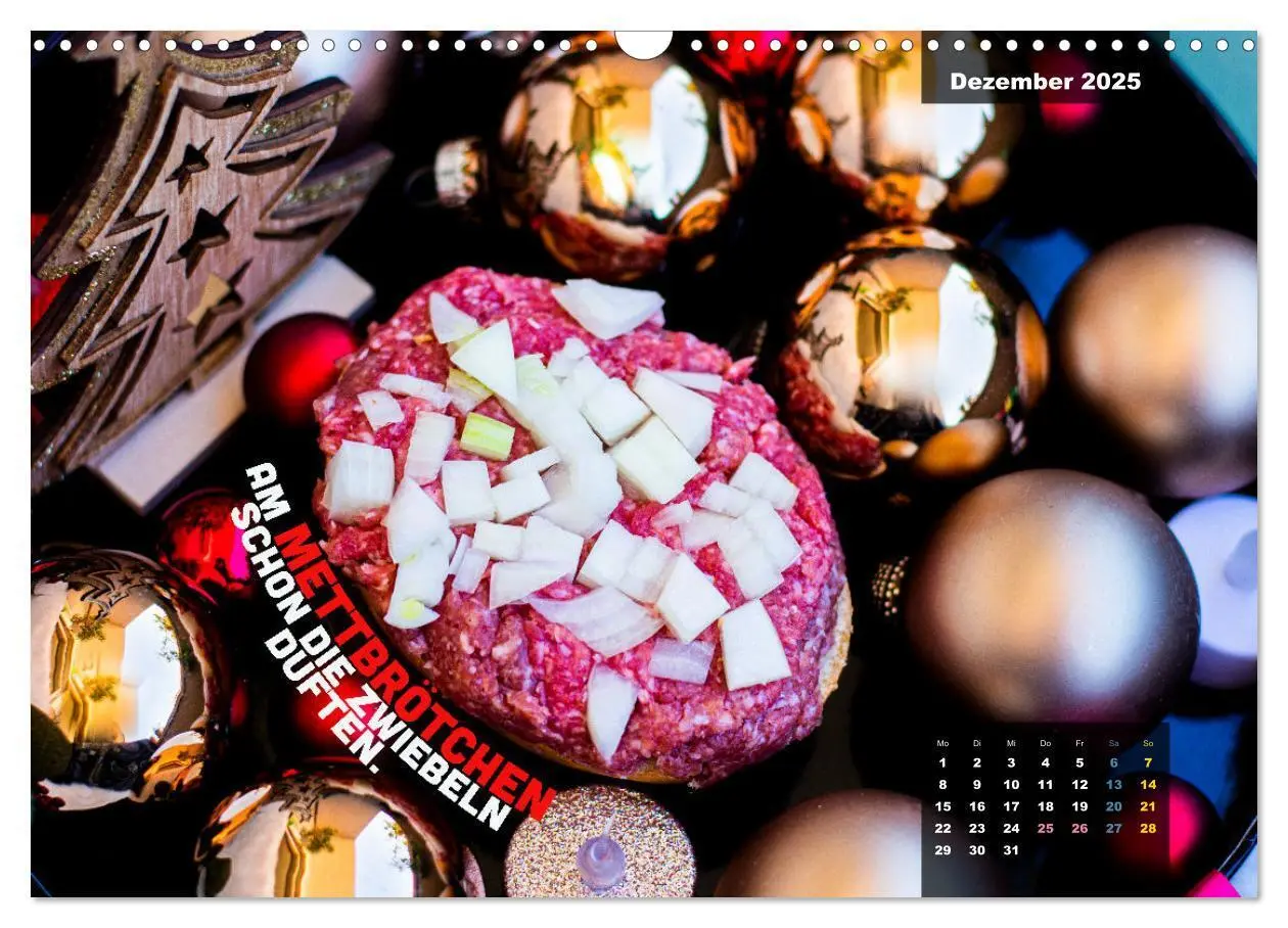 Bild: 9783435038978 | Mettkalender - Spread some more Mett (Wandkalender 2025 DIN A3...