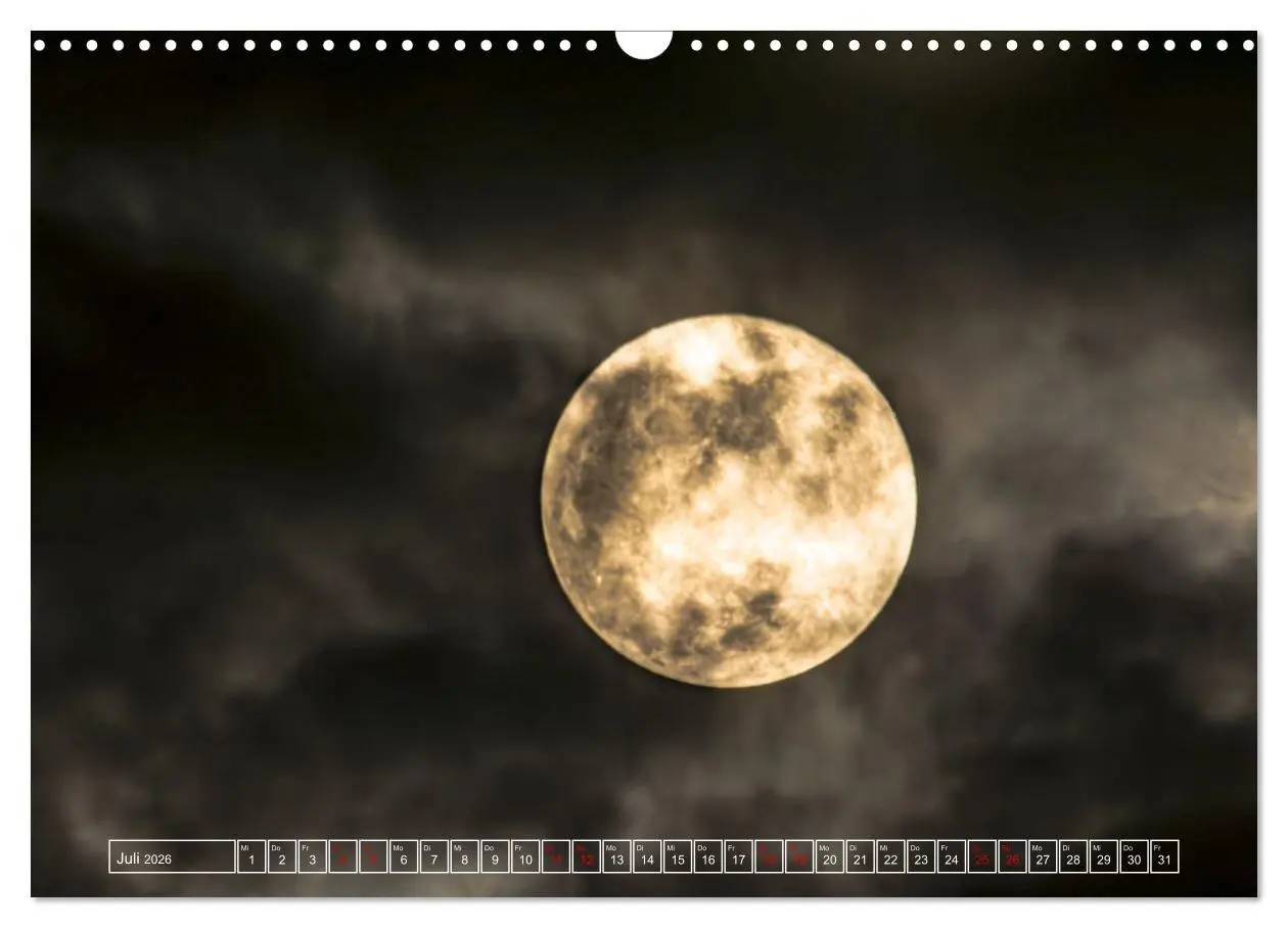 Bild: 9783516698978 | Faszination Mond - der etwas andere Mondkalender (Wandkalender 2026...