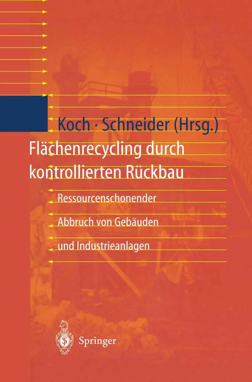 Cover: 9783642638978 | Flächenrecycling durch kontrollierten Rückbau | Eva Koch (u. a.) | xiv