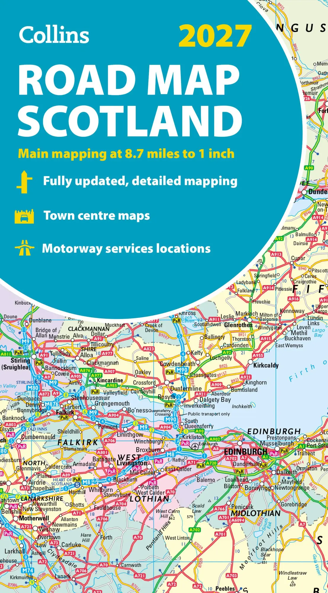 Cover: 9780008779078 | RD MAP OF SCOTLAND_RD ATL MFO | Collins Maps | (Land-)Karte | Englisch