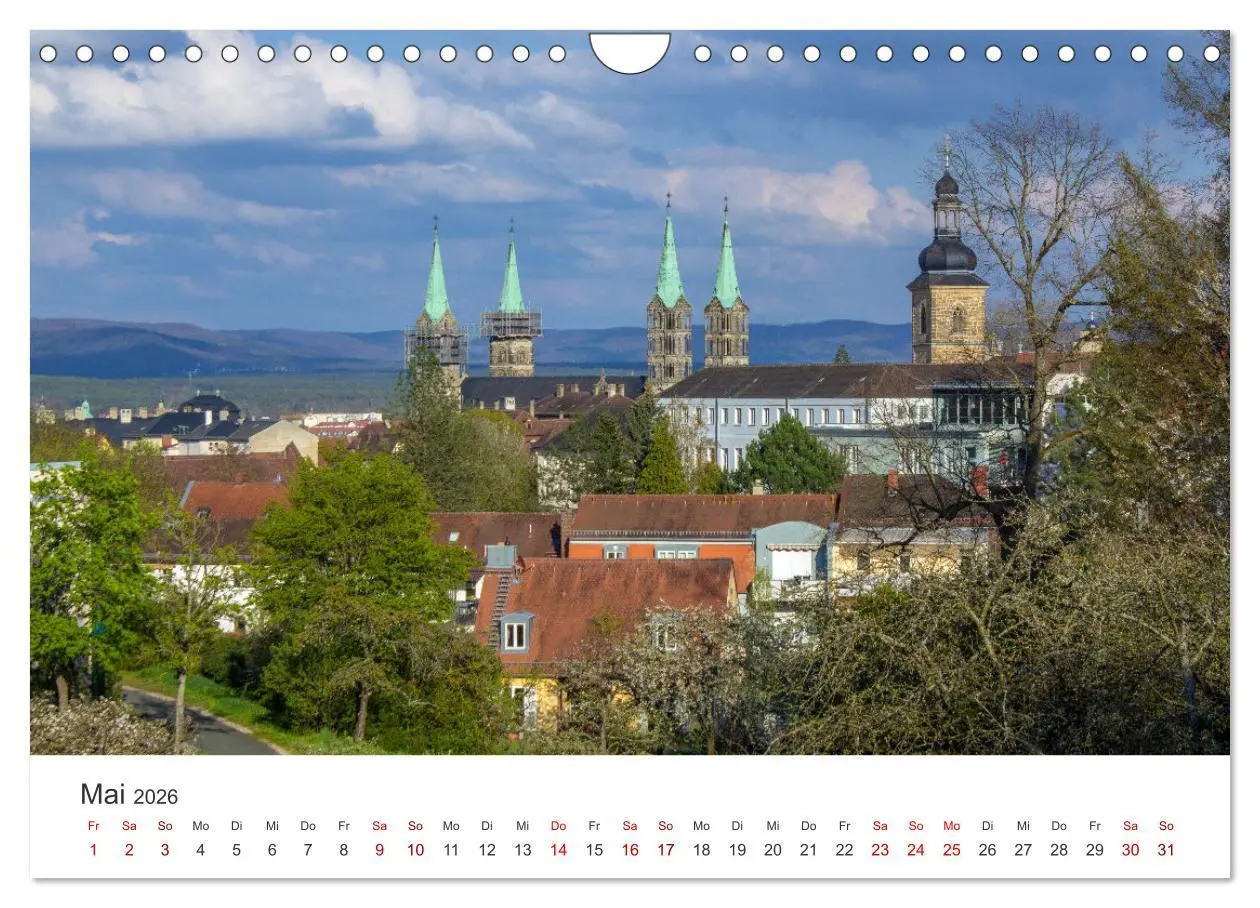 Bild: 9783457569078 | Liebe zu Bamberg (Wandkalender 2026 DIN A4 quer), CALVENDO...