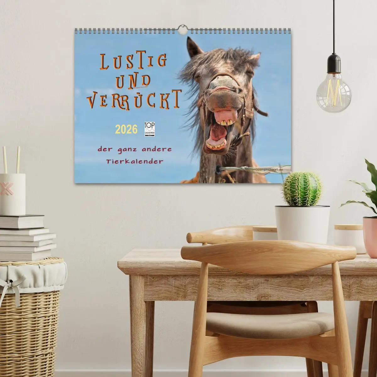 Bild: 9783457949078 | Lustig und verrückt - der ganz andere Tierkalender (Wandkalender...