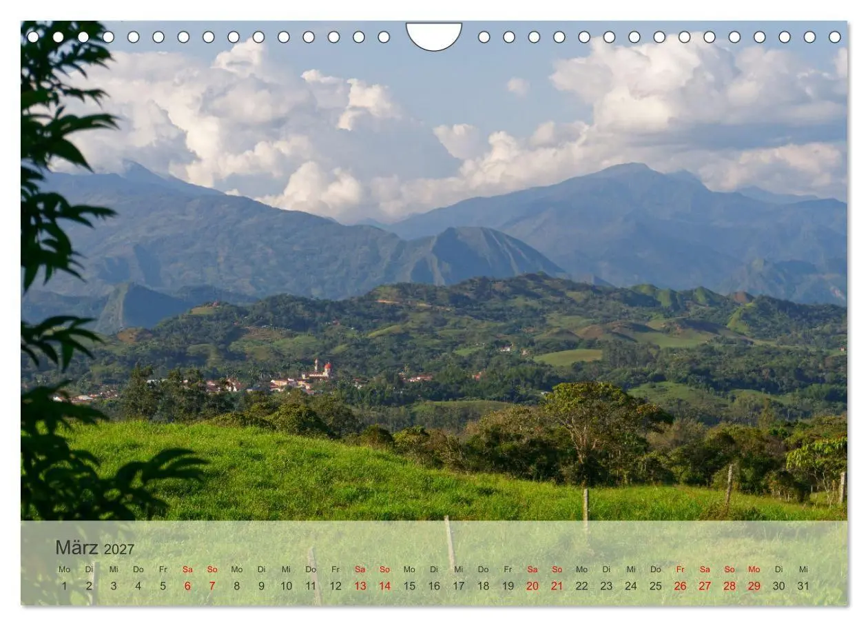 Bild: 9783569129078 | BEKANNTES UND UNBEKANNTES KOLUMBIEN (Wandkalender 2027 DIN A4...