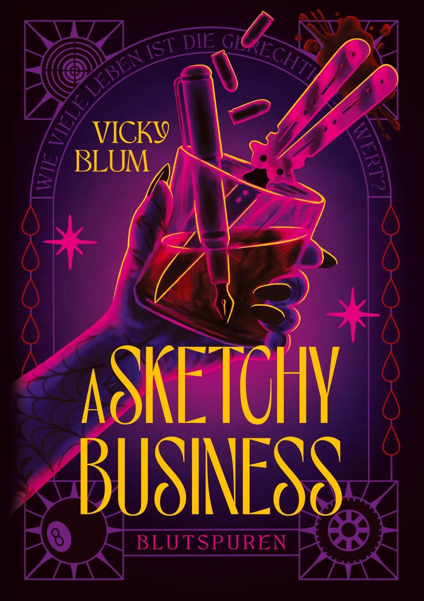 Cover: 9783696399078 | A Sketchy Business - Blutspuren | Vicky Blum | Taschenbuch | Deutsch