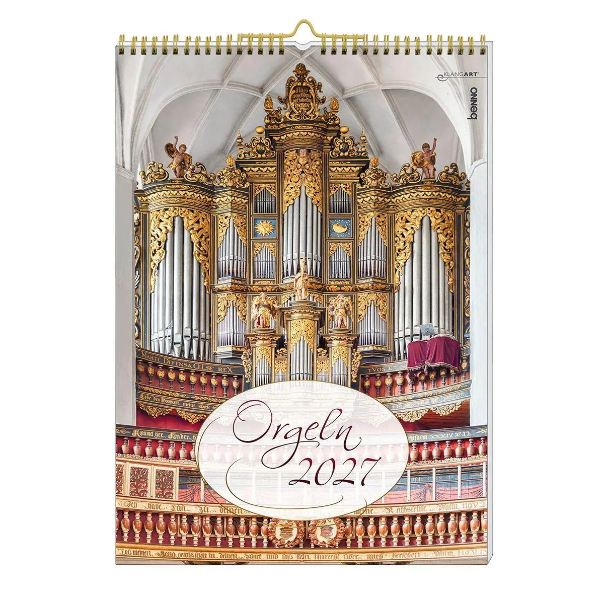 Cover: 9783746269078 | Orgeln 2027 | Kalender ohne CD | Kalender | Spiralbindung | 12 S.