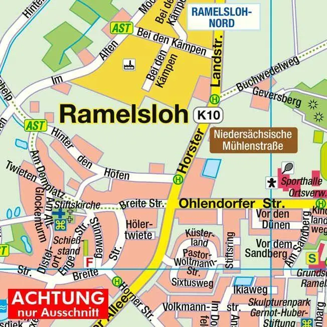 Bild: 4033527309178 | HARTMANN-PLAN Seevetal und Umgebung mit Stelle, 1:22.000, Straßenkarte