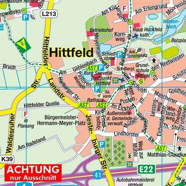Bild: 4033527309178 | HARTMANN-PLAN Seevetal und Umgebung mit Stelle, 1:22.000, Straßenkarte