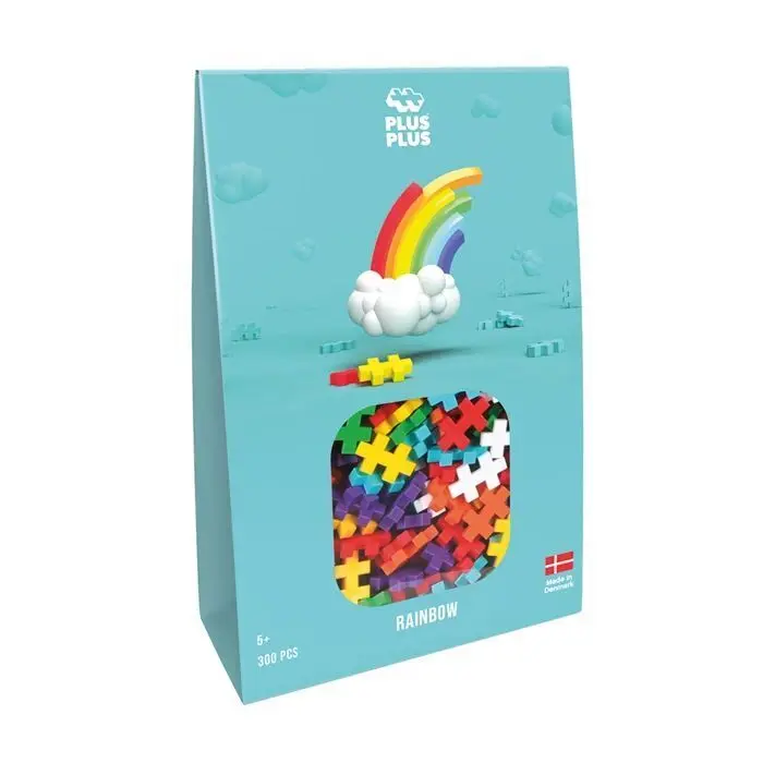 Bild: 5710409109178 | PLUS PLUS - 300 Kreativ Bausteine Regenbogen | Deutsch | 2025