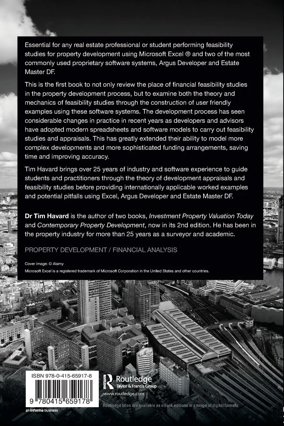 Rückseite: 9780415659178 | Financial Feasibility Studies for Property Development | Tim Havard