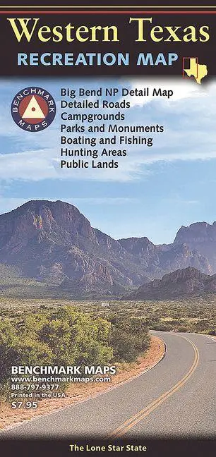 Cover: 9780783499178 | Texas West Recreation Map | National Geographic Maps | (Land-)Karte