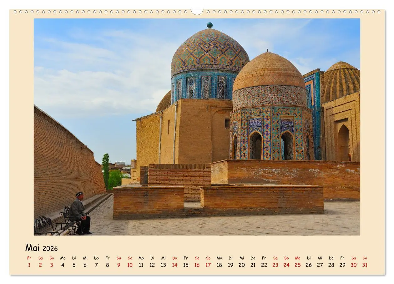 Bild: 9783457249178 | Usbekistan, Perlen der Seidenstraße (Wandkalender 2026 DIN A2...