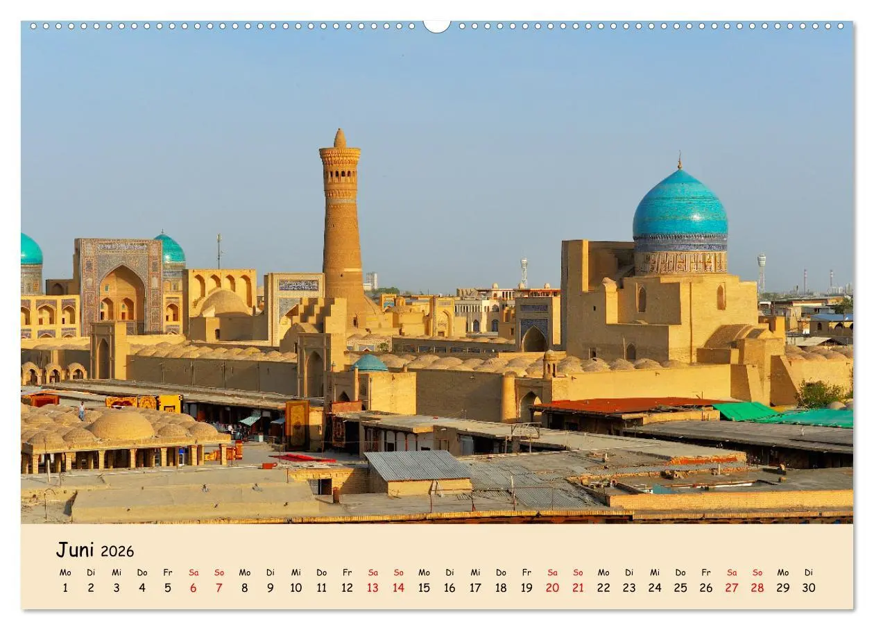 Bild: 9783457249178 | Usbekistan, Perlen der Seidenstraße (Wandkalender 2026 DIN A2...