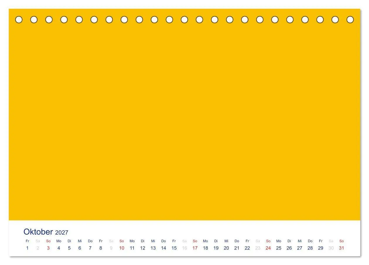 Bild: 9783594009178 | Farbiger Bastelkalender (Tischkalender 2027 DIN A5 quer), CALVENDO...